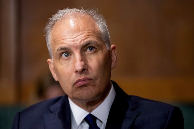 美国司法部助理部长马修·奥尔森表示,中国行动计划针对特定国家,“在某些方面制造了一种目光短浅的做法,并不能真正反映出威胁格局的性质”,但他同时强调了中国给美国国家安全带来的巨大威胁。(Matthew G. Olsen)(美联社图片)