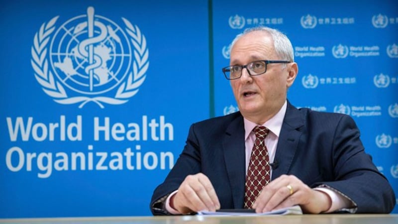 世界卫生组织驻中国代表盖立(Gauden Galea)(美联社)