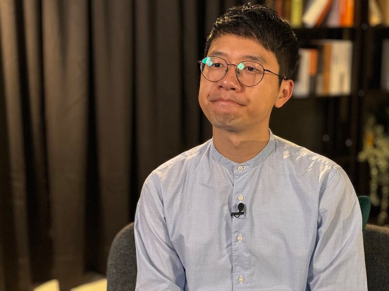 罗冠聪表示,香港民主运动未能成功非年轻人之过,是权力悬殊导致。(唐正摄)