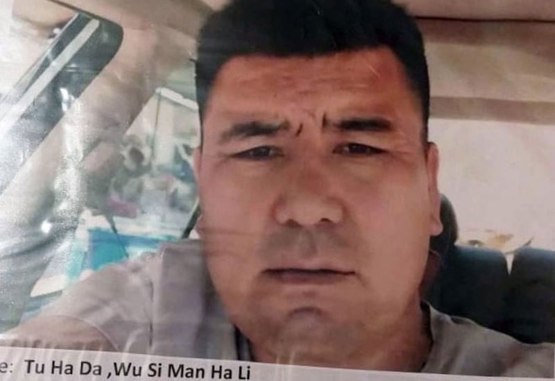 托合塔尔 .吾斯曼哈力。(志愿者提供/记者乔龙)