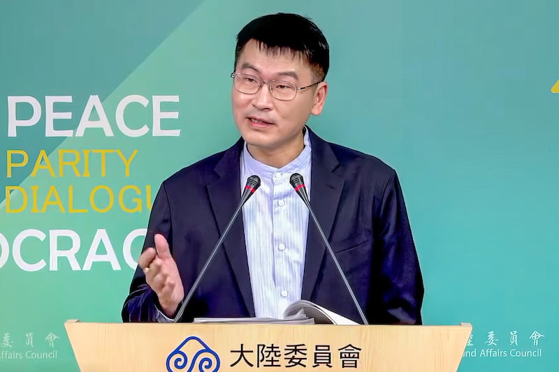 陸委會副主委梁文傑表示,大陸民族主義是一門網紅用來賺流量的好生意。(陸委會提供)